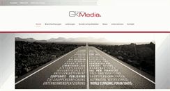 Desktop Screenshot of goldkeymedia.de